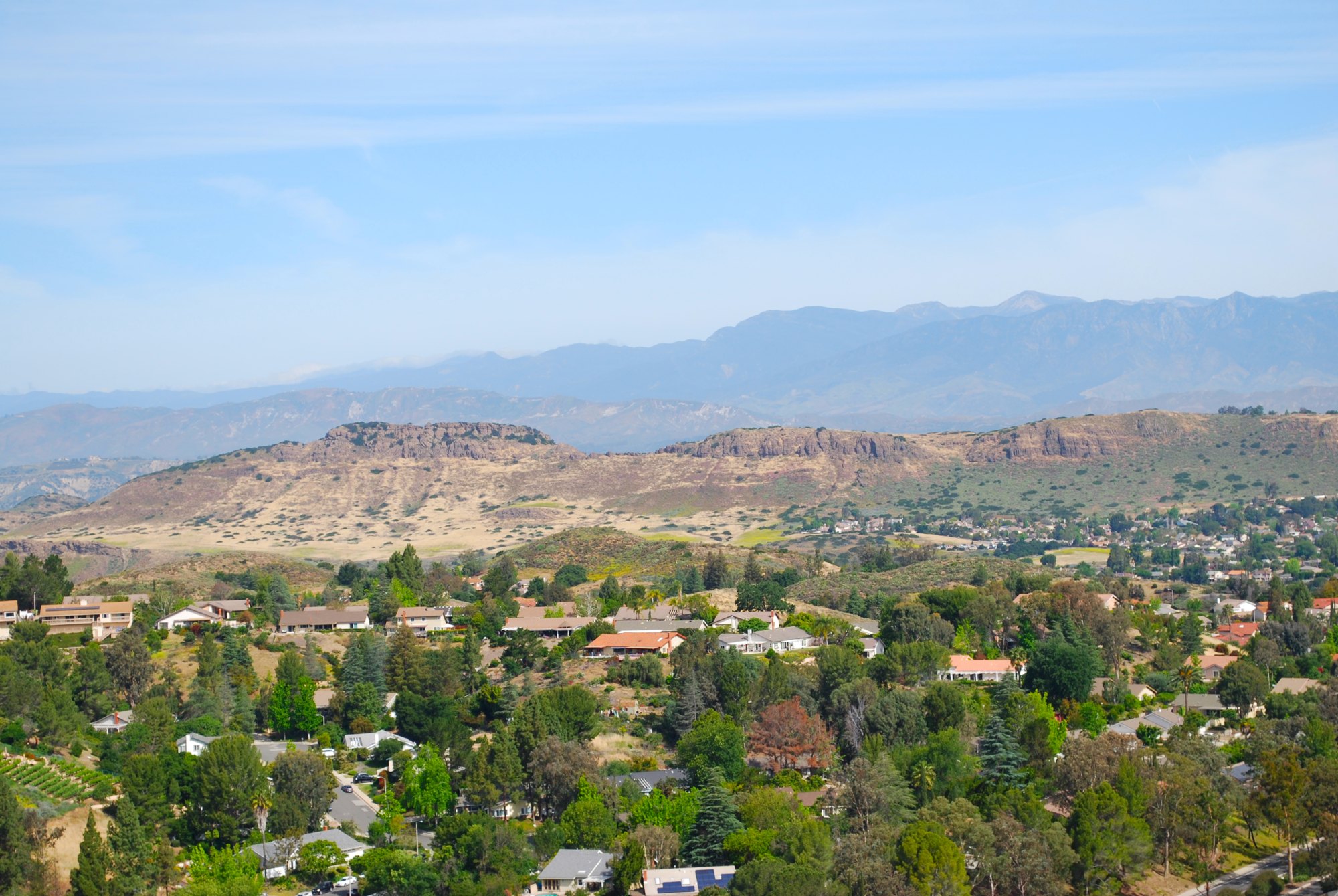 Mount Clef Ridge and open space in Thousand Oaks